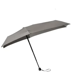 Senz Micro Manual Opvouwbare Stormparaplu silk grey