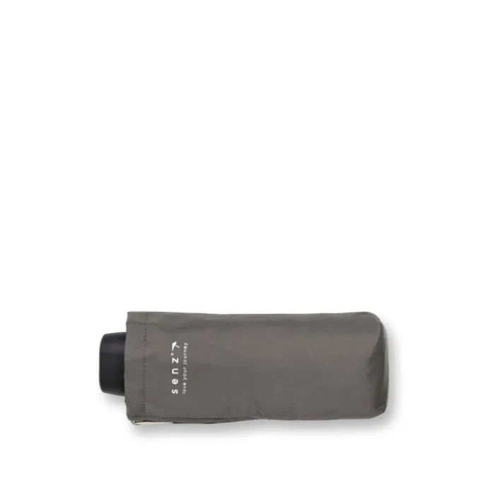 Senz Micro Manual Opvouwbare Stormparaplu silk grey