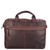 Spikes & Sparrow Briefcase dark brown