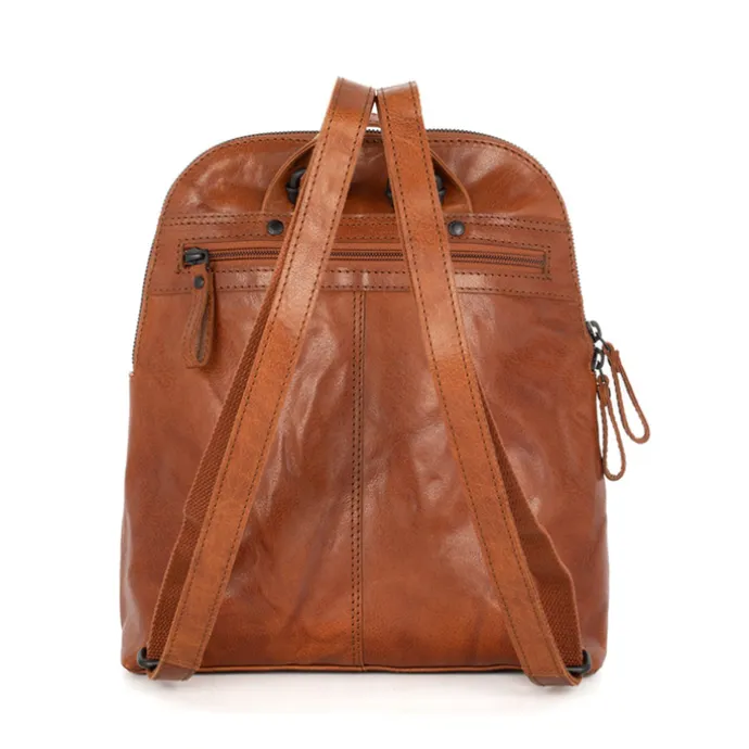 Spikes & Sparrow Jessicca Backpack brandy