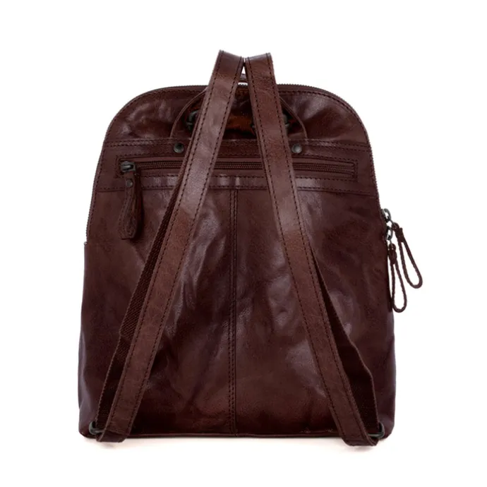 Spikes & Sparrow Jessicca Backpack d brown