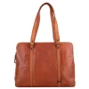 Spikes & Sparrow Laptop Shoulderbag brandy II