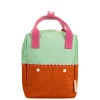 Sticky Lemon Better Together Colourblocking Backpack Small towel green gravel orange