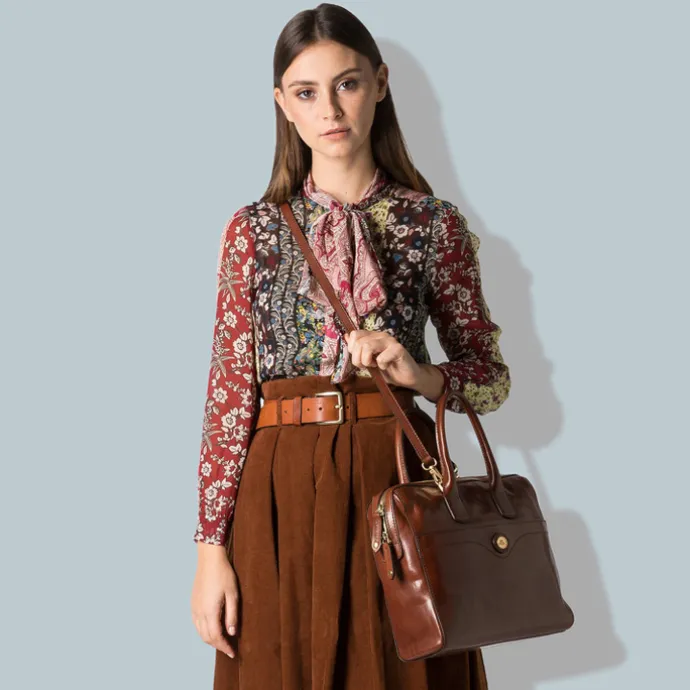 The Bridge Story Donna Briefcase brown