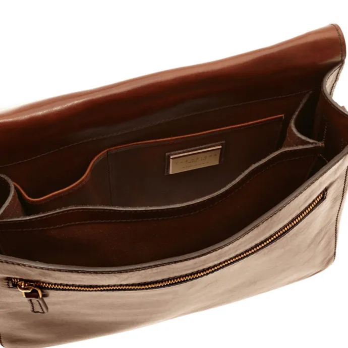 The Bridge Story Uomo Messenger brown