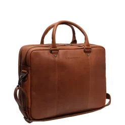 The Chesterfield Brand Boston Laptoptas cognac