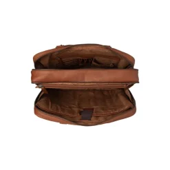 The Chesterfield Brand Boston Laptoptas cognac