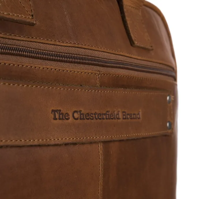 The Chesterfield Brand Calvi Laptoptas 15.6'' cognac