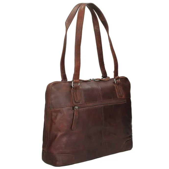 The Chesterfield Brand Flint Shoulderbag Large brown