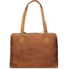 The Chesterfield Brand Flint Shoulderbag Large cognac