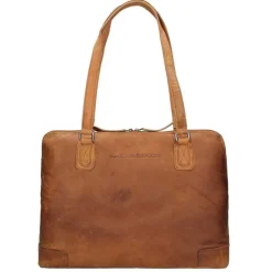 The Chesterfield Brand Flint Shoulderbag Large cognac