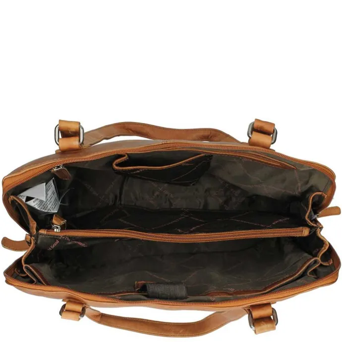 The Chesterfield Brand Flint Shoulderbag Large cognac