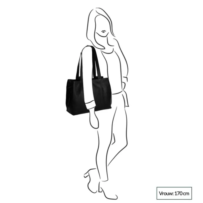 The Chesterfield Brand Gail Schoudertas / Shopper black