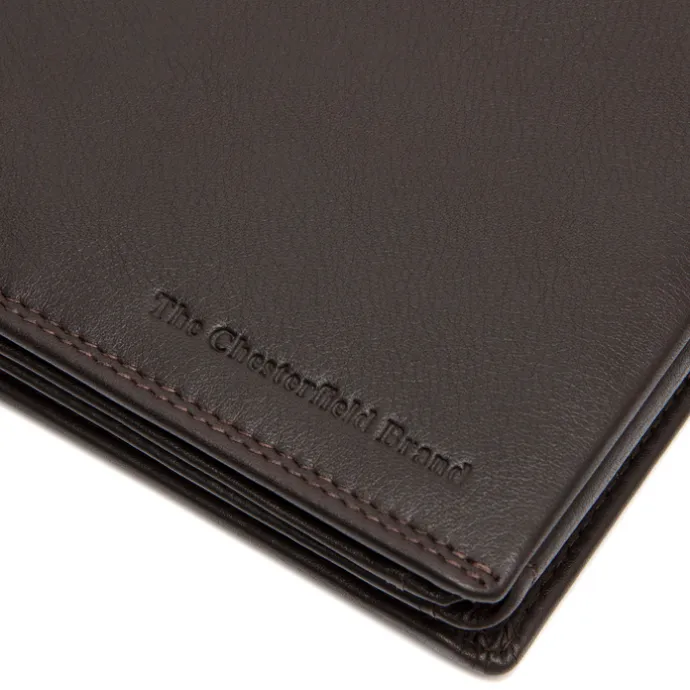 The Chesterfield Brand Hendrick Billfold Wide brown