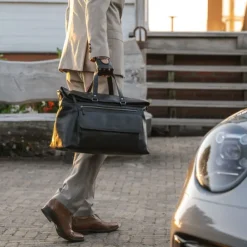 The Chesterfield Brand Lazio Travelbag black