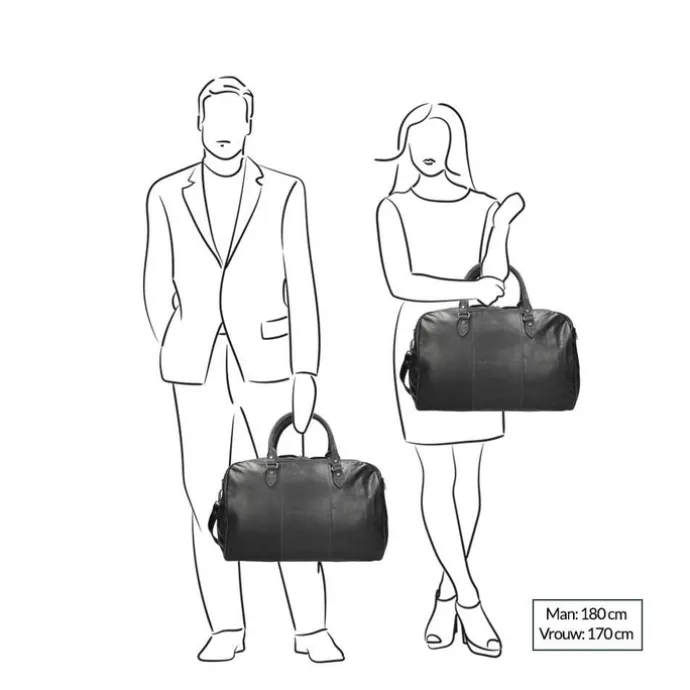 The Chesterfield Brand Liam Travelbag black