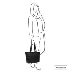The Chesterfield Brand Monza Shopper zwart