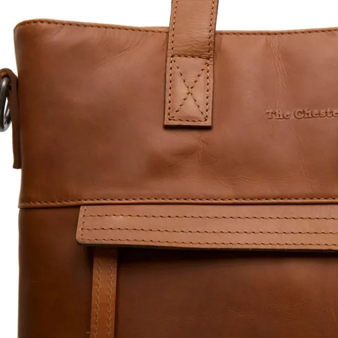 The Chesterfield Brand Nunavik Shopper cognac
