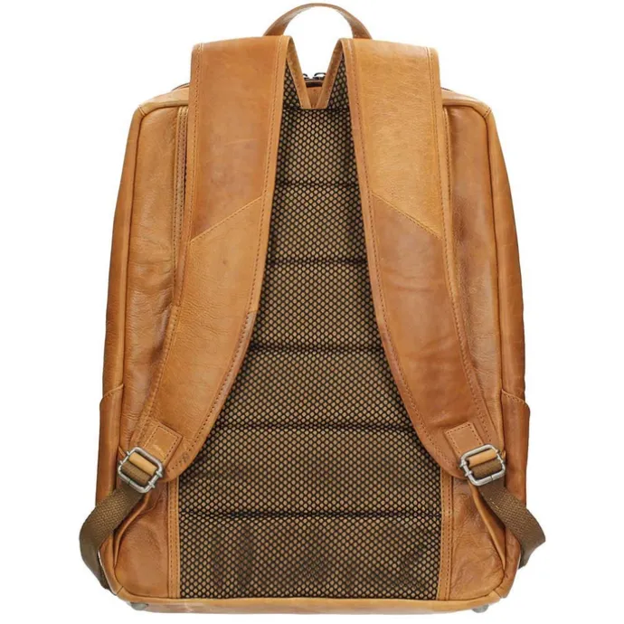 The Chesterfield Brand Rich Laptop Backpack cognac