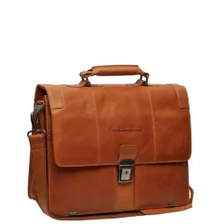 The Chesterfield Brand Stuttgart Businesstas cognac