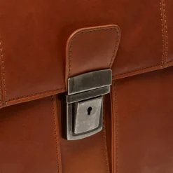 The Chesterfield Brand Stuttgart Businesstas cognac