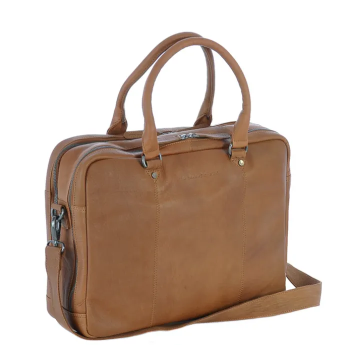 The Chesterfield Brand Stef Business Laptopbag 15.6" cognac