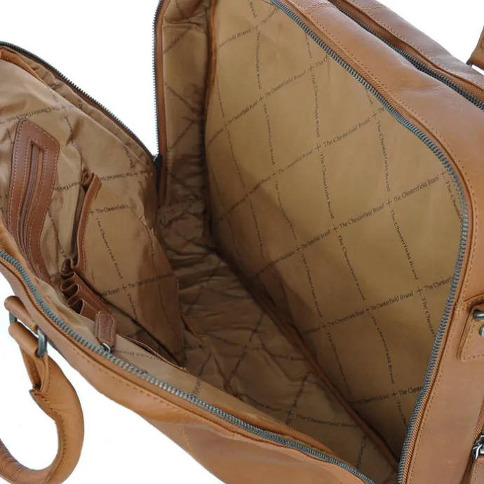 The Chesterfield Brand Stef Business Laptopbag 15.6" cognac