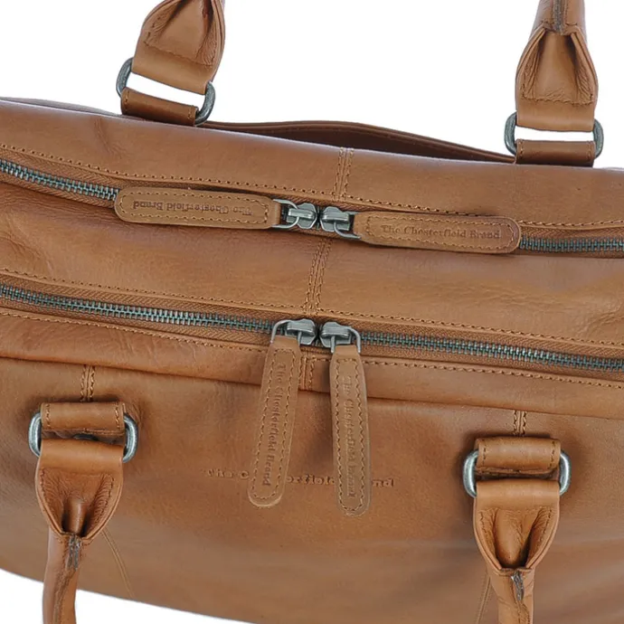 The Chesterfield Brand Stef Business Laptopbag 15.6" cognac