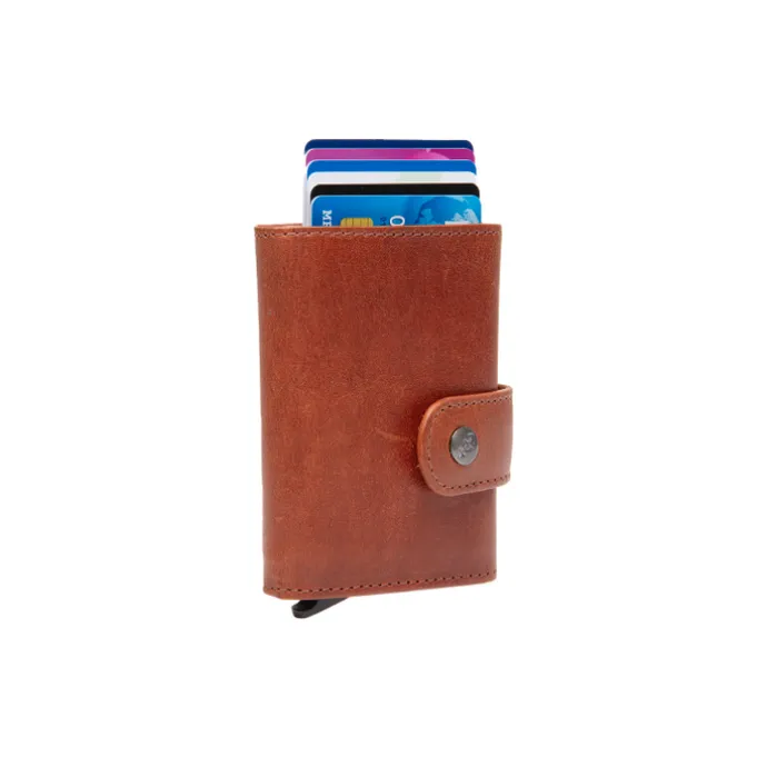 The Chesterfield Brand Varrano Cardholder cognac