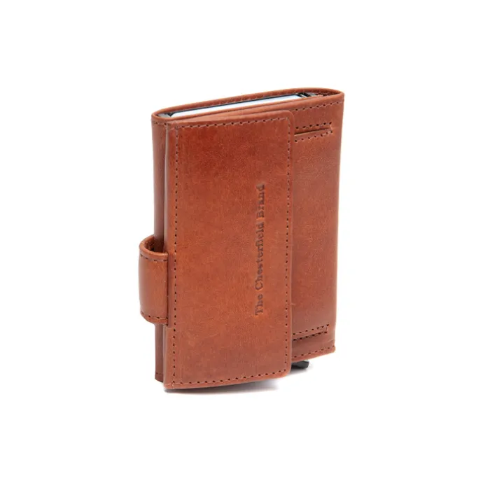 The Chesterfield Brand Varrano Cardholder cognac