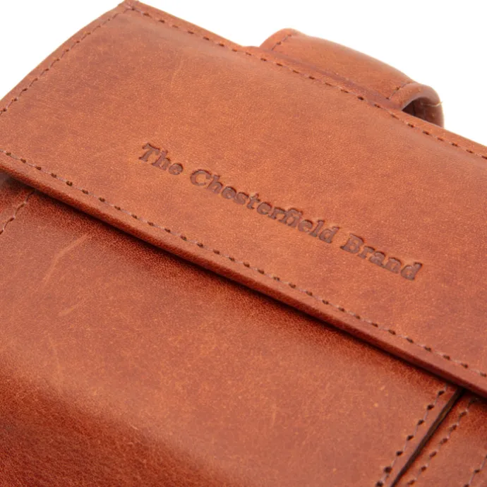The Chesterfield Brand Varrano Cardholder cognac