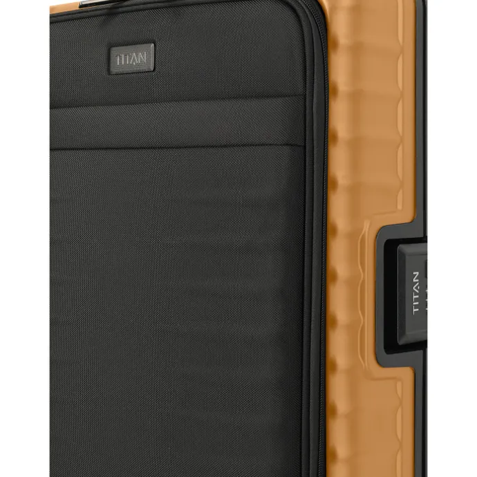 TITAN Overseas 4 Wheel Cabin Spinner Frontpocket canyon bronze