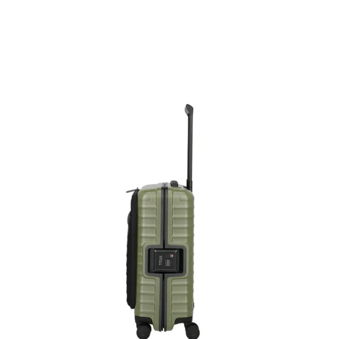 TITAN Overseas 4 Wheel Cabin Spinner Frontpocket forest green