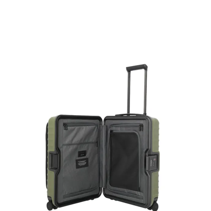 TITAN Overseas 4 Wheel Cabin Spinner Frontpocket forest green