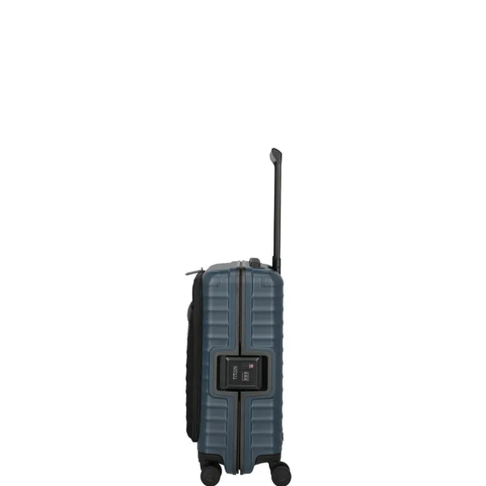 TITAN Overseas 4 Wheel Cabin Spinner Frontpocket midnight blue