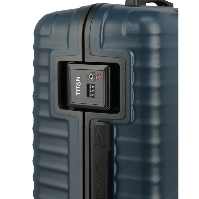 TITAN Overseas 4 Wheel Trolley M+ midnight blue