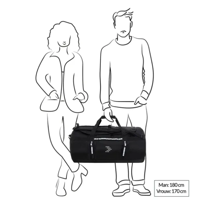 Travelbags The Base Duffle Backpack M blue