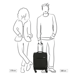 Travelbags The Base Soft Trolley S dark blue
