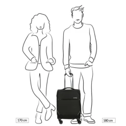 Travelbags The Base Soft Trolley S jade