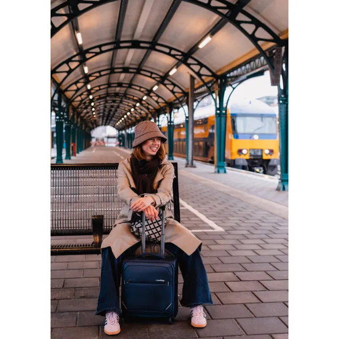 Travelbags The Base Soft Trolley Underseater dark blue