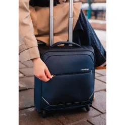 Travelbags The Base Soft Trolley Underseater dark blue