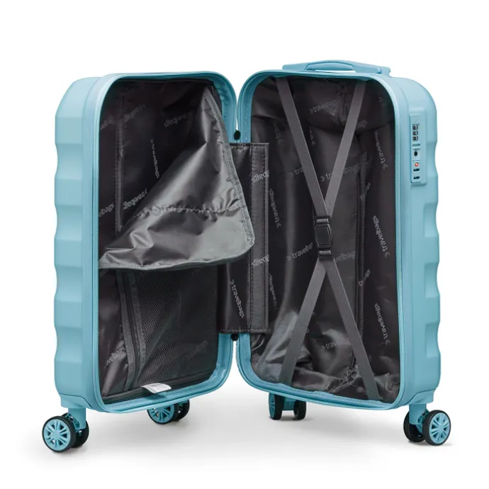 Travelbags The Rollaway Cabin Trolley ice blue