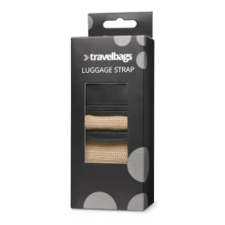 Travelbags Travel Accessories Luggage Strap taupe