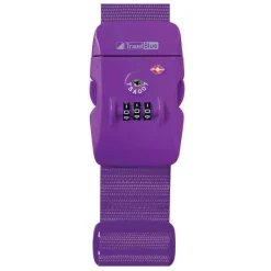 TravelBlue TSA Lock Combination Strap purple
