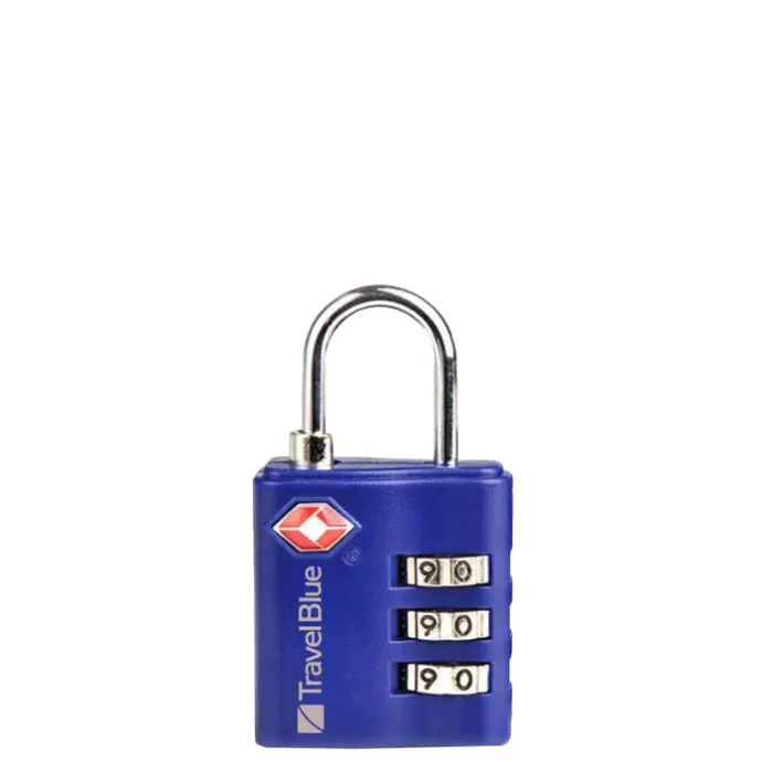 TravelBlue 2x TSA Combi Lock Set blue