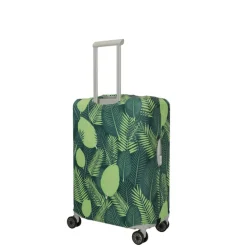 Travelite Accessoires Kofferhoes M dark blue w/feathers