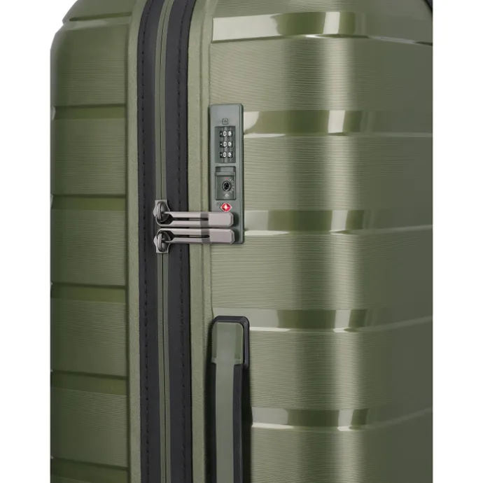 Travelite Air Base 4 Wheel Trolley L olive
