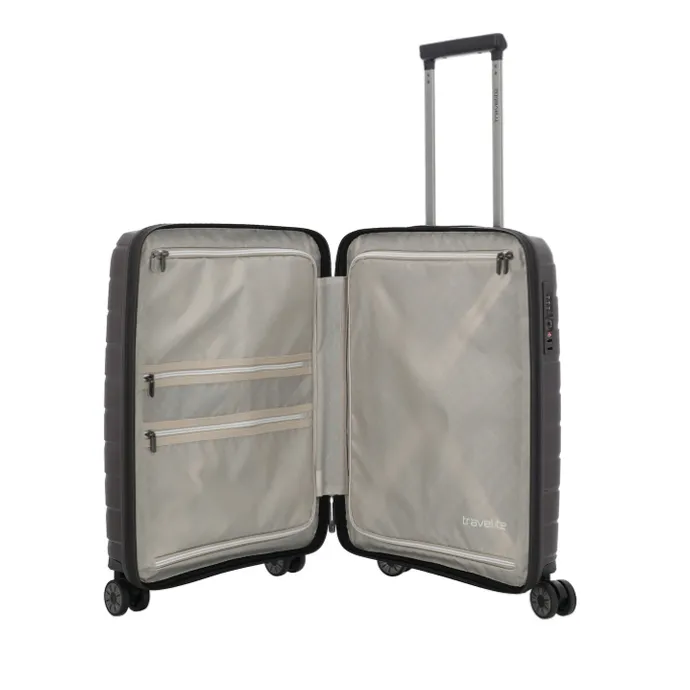 Travelite Air Base 4 Wheel Cabin Trolley coffee
