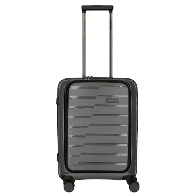 Travelite Air Base 4 Wiel Trolley S Front-Pocket anthracite