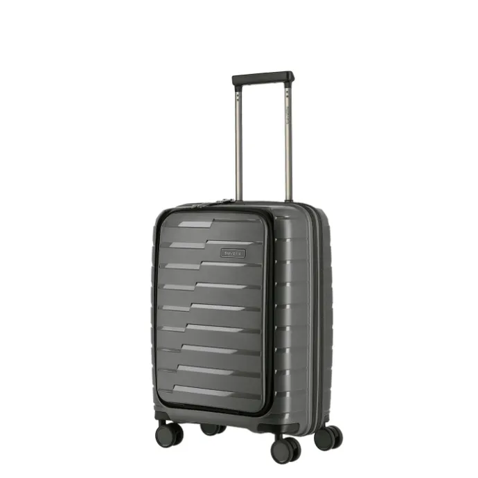 Travelite Air Base 4 Wiel Trolley S Front-Pocket anthracite